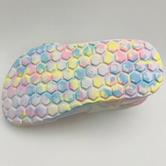 Toddler Girls' Ade Footbed Hook And Loop Sandals Multicolor Cat & Jack Size 12 - Picture 4 of 4